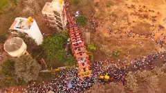 ಆನೇಕಲ್‌ ಜಾತ್ರೆ | ದೇವಿ ಉತ್ಸವದಲ್ಲಿ ಧರೆಗುರುಳಿದ ತೇರು: ಇಬ್ಬರು ಧಾರಣ ಸಾವು