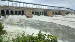 50,000 Cusecs Released from KRS Dam: Flood Fear in Cauvery Valley