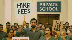 Private School Suddenly Hikes Fees; Parents Protest with Siege