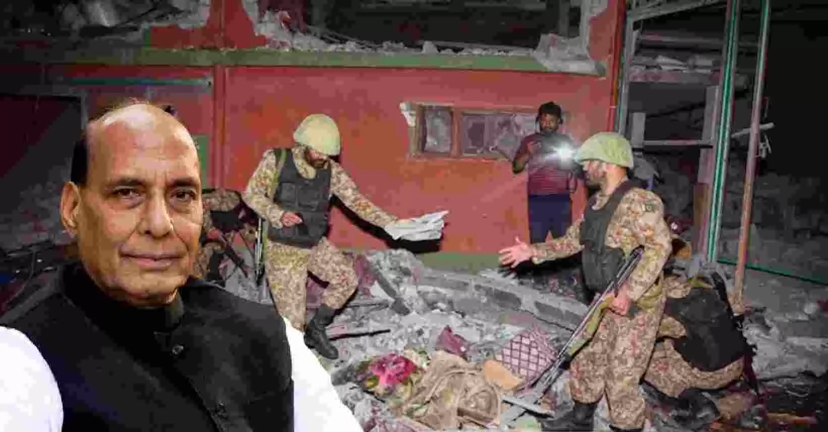 Operation Sindoor: India Neutralizes 100 Terrorists; Rajnath Singh Provides Information at All-Party Meeting Operation Sindoor: India Neutralizes 100 Terrorists; Rajnath Singh Provides Information at All-Party Meeting