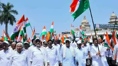 India-Pakistan War |ಸೇನಾಪಡೆ ಬೆಂಬಲಿಸಿ ತಿರಂಗಾ ಯಾತ್ರೆ ನಡೆಸಿದ ಕಾಂಗ್ರೆಸ್‌