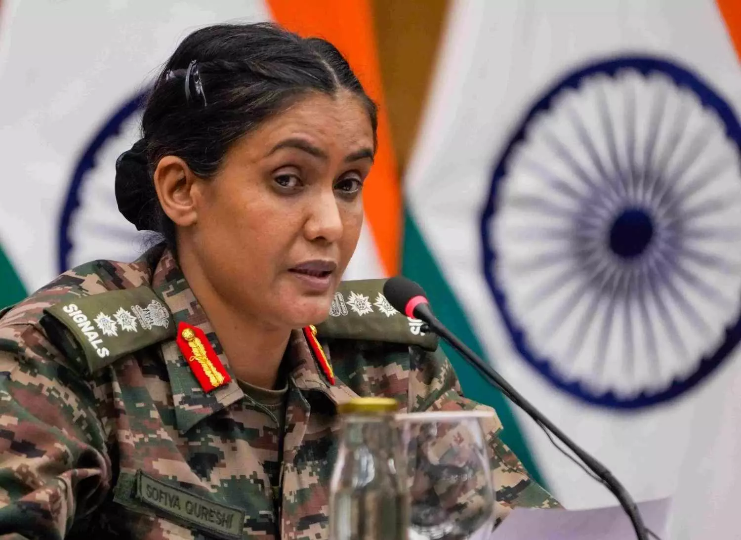 Operation Sindoor | ಕರ್ನಲ್ ಸೋಫಿಯಾ ಖುರೇಷಿ ʼಉಗ್ರರ ಸಹೋದರಿʼ ಹೇಳಿಕೆ; ಕ್ಷಮೆಯಾಚಿಸಿದ ಬಿಜೆಪಿ ನಾಯಕ Operation Sindoor | ಕರ್ನಲ್ ಸೋಫಿಯಾ ಖುರೇಷಿ ʼಉಗ್ರರ ಸಹೋದರಿʼ ಹೇಳಿಕೆ; ಕ್ಷಮೆಯಾಚಿಸಿದ ಬಿಜೆಪಿ ನಾಯಕ