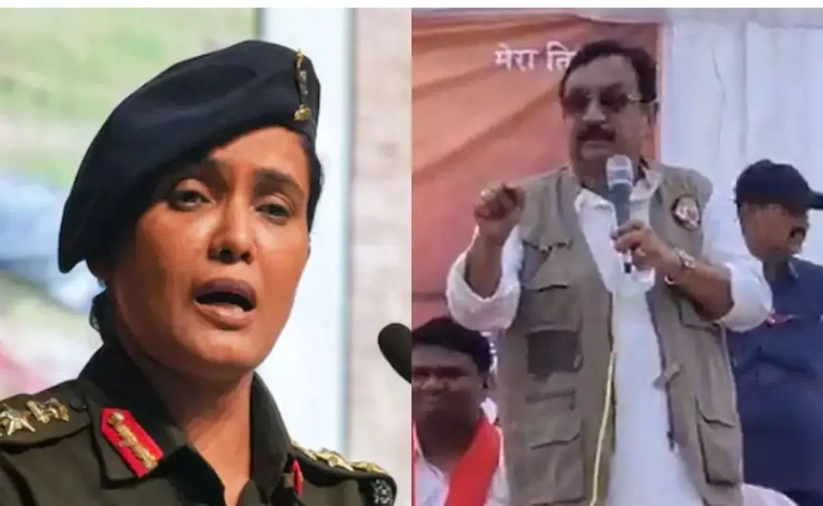 Operation Sindoor | ʻಹೋಗಿ ಕ್ಷಮೆಯಾಚಿಸಿʼ ; ಕರ್ನಲ್ ಸೋಫಿಯಾ ಖುರೇಶಿ ಕುರಿತು ಅವಹೇಳನಕಾರಿ ಹೇಳಿಕೆ ನೀಡಿದ ಬಿಜೆಪಿ ಸಚಿವರಿಗೆ ಸುಪ್ರೀಂ ಕೋರ್ಟ್ ತರಾಟೆ Operation Sindoor | ʻಹೋಗಿ ಕ್ಷಮೆಯಾಚಿಸಿʼ ; ಕರ್ನಲ್ ಸೋಫಿಯಾ ಖುರೇಶಿ ಕುರಿತು ಅವಹೇಳನಕಾರಿ ಹೇಳಿಕೆ ನೀಡಿದ ಬಿಜೆಪಿ ಸಚಿವರಿಗೆ ಸುಪ್ರೀಂ ಕೋರ್ಟ್ ತರಾಟೆ