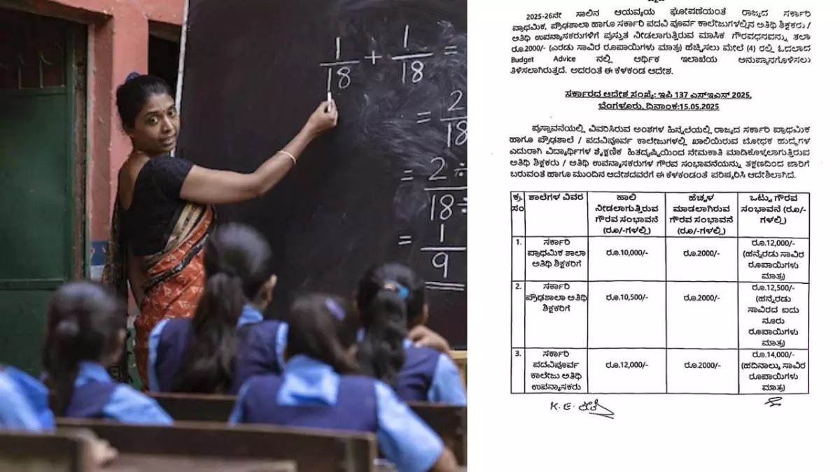 Good news for guest lecturers, government orders salary hike Good news for guest lecturers, government orders salary hike