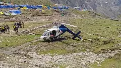 Heli-Ambulance Crash| ಕೇದಾರನಾಥದಲ್ಲಿ ಲ್ಯಾಂಡಿಂಗ್‌ ವೇಳೆ ಹೆಲಿಕಾಪ್ಟರ್ ಪತನ