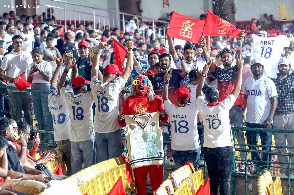 RCB VS KKR | ಮಳೆಯಿಂದ ರದ್ದಾದ ಆರ್ಸಿಬಿ - ಕೆಕೆಆರ್ ಪಂದ್ಯ; ಪ್ಲೇ ಆಪ್ ಸನಿಹ ಆರ್ಸಿಬಿ, ಹೊರಕ್ಕೆ ಕೆಕೆಆರ್ RCB VS KKR | ಮಳೆಯಿಂದ ರದ್ದಾದ ಆರ್ಸಿಬಿ - ಕೆಕೆಆರ್ ಪಂದ್ಯ; ಪ್ಲೇ ಆಪ್ ಸನಿಹ ಆರ್ಸಿಬಿ, ಹೊರಕ್ಕೆ ಕೆಕೆಆರ್