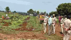 Removal of forest encroachment worth 15 crore rupees in Madab of Channarayapatna