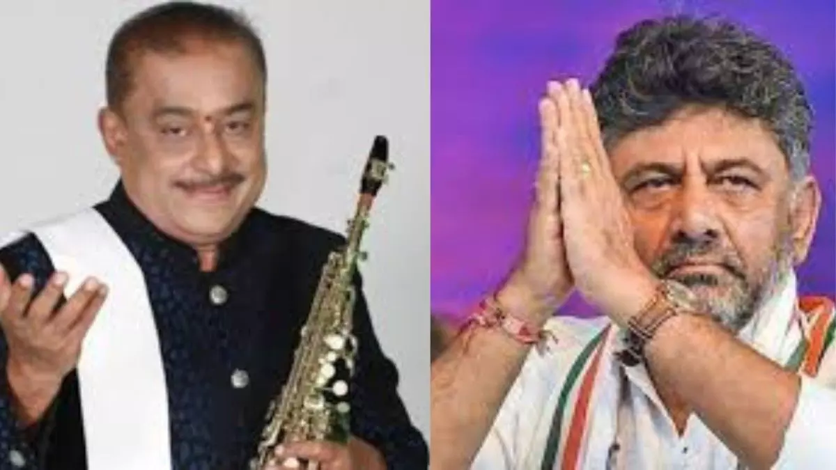 DKshi writes to renowned music director to compose a special song for Kaveri Aarti DKshi writes to renowned music director to compose a special song for Kaveri Aarti