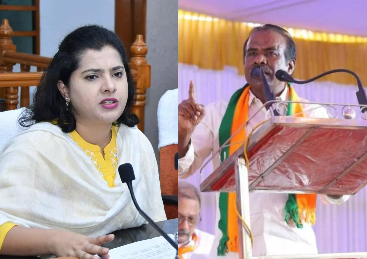 ಜಿಲ್ಲಾಧಿಕಾರಿ ಪೌಝಿಯಾ ಪಾಕಿಸ್ತಾನಿ ಎಂದ ಬಿಜೆಪಿ ಮುಖಂಡ ಎನ್. ರವಿಕುಮಾರ್: ಪಕ್ಷಕ್ಕೆ ಮುಜುಗರ, ವಿಷಾದ ಜಿಲ್ಲಾಧಿಕಾರಿ ಪೌಝಿಯಾ ಪಾಕಿಸ್ತಾನಿ ಎಂದ ಬಿಜೆಪಿ ಮುಖಂಡ ಎನ್. ರವಿಕುಮಾರ್: ಪಕ್ಷಕ್ಕೆ ಮುಜುಗರ, ವಿಷಾದ