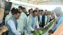 ಕೇಂದ್ರ ಸಚಿವ ಶಿವರಾಜ್ ಸಿಂಗ್ ಚೌಹಾಣ್ ಬೆಂಗಳೂರಿನಲ್ಲಿ ರೈತರೊಂದಿಗೆ ಸಂವಾದ