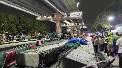 ಚೆನ್ನೈ ಮೆಟ್ರೋ ನಿರ್ಮಾಣ ದುರಂತ: ಗರ್ಡರ್‌ ಕುಸಿತ, ಬೈಕ್ ಸವಾರ ಸಾವು