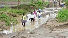 Heavy rains in Belgaum, Dharwad, two dead, one missing