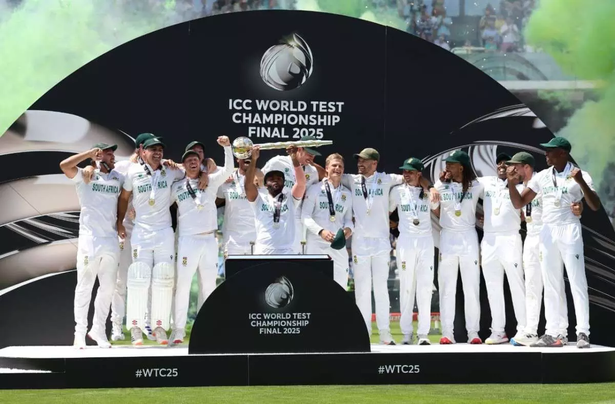 WTC Final: South Africa wins ICC trophy after 27 years WTC Final: South Africa wins ICC trophy after 27 years