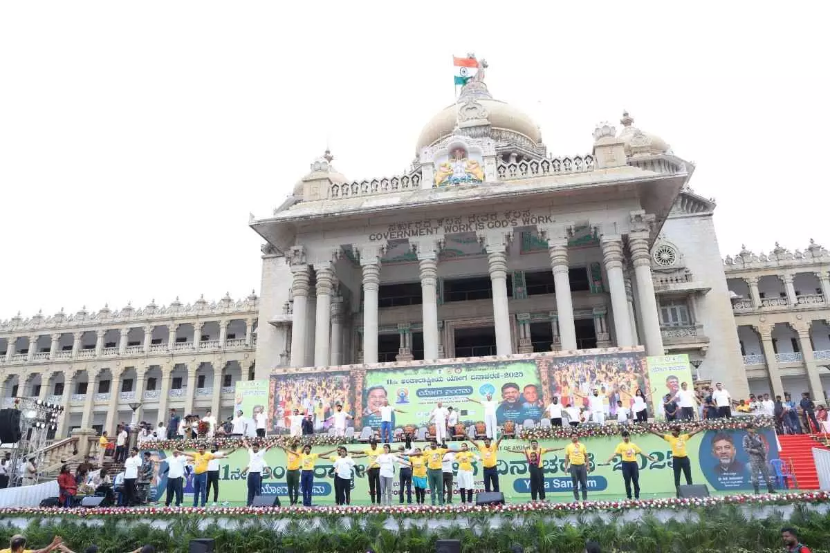 Establishment of yoga temples in government hospitals: Minister Dinesh Gundu Rao