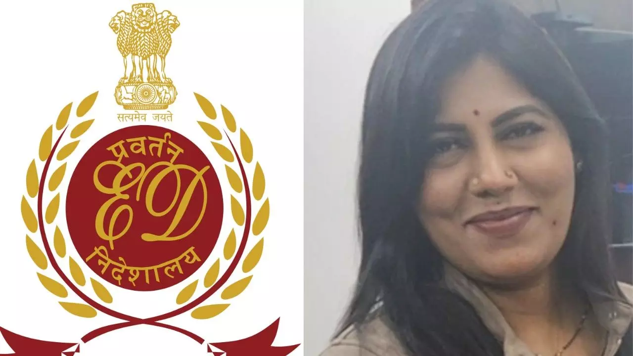 ಚಿನ್ನ ವಂಚನೆ ಪ್ರಕರಣ : ಐಶ್ವರ್ಯಾಗೌಡಳಿಗೆ ಸೇರಿದ 3.98 ಕೋಟಿ ಮೌಲ್ಯದ ಆಸ್ತಿ ಜಪ್ತಿ ಮಾಡಿ ಇಡಿ ಚಿನ್ನ ವಂಚನೆ ಪ್ರಕರಣ : ಐಶ್ವರ್ಯಾಗೌಡಳಿಗೆ ಸೇರಿದ 3.98 ಕೋಟಿ ಮೌಲ್ಯದ ಆಸ್ತಿ ಜಪ್ತಿ ಮಾಡಿ ಇಡಿ