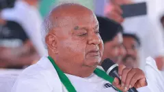 ಜೆಡಿಎಸ್‌ ಪಕ್ಷ ಸಂಘಟನೆಗೆ 93ನೇ ವಯಸ್ಸಿನಲ್ಲೂ ಗುಡುಗಿದ ಮಾಜಿ ಪ್ರಧಾನಿ ಎಚ್‌.ಡಿ.ದೇವೇಗೌಡ