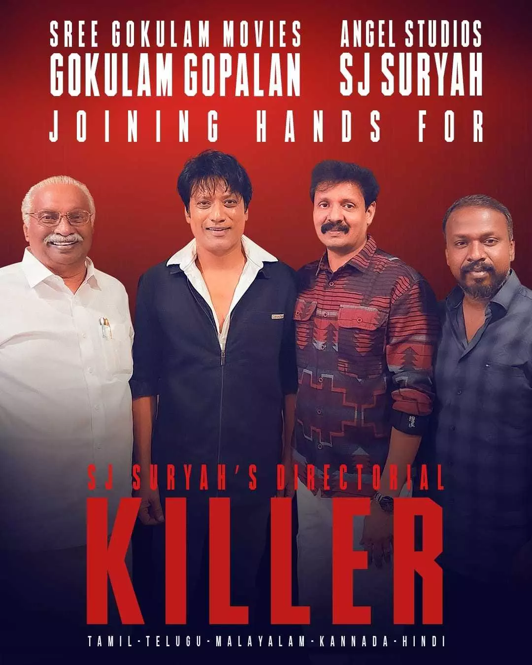 ದಶಕದ ಬಳಿಕ ಸಿನಿಮಾ ನಿರ್ದೇಶನಕ್ಕೆ ಮುಂದಾದ ತಮಿಳು ನಟ ಎಸ್.ಜೆ.ಸೂರ್ಯ ದಶಕದ ಬಳಿಕ ಸಿನಿಮಾ ನಿರ್ದೇಶನಕ್ಕೆ ಮುಂದಾದ ತಮಿಳು ನಟ ಎಸ್.ಜೆ.ಸೂರ್ಯ