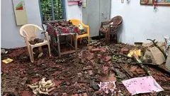 ಕೊಡಗಿನಲ್ಲಿ ಮಳೆ : ಅಂಗನವಾಡಿ ಮೇಲೆ ಬಿದ್ದ ಬೃಹತ್‌ ಮರ