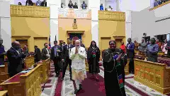 ನಮೀಬಿಯಾದಿಂದ ಚೀತಾ ಯೋಜನೆಗೆ ನೆರವು;  ಮೋದಿ ಧನ್ಯವಾದ