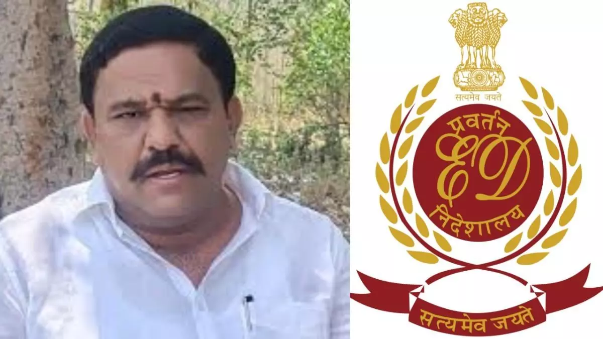 ED raids Congress MLA S.N. Subbareddys house, documents examined ED raids Congress MLA S.N. Subbareddys house, documents examined