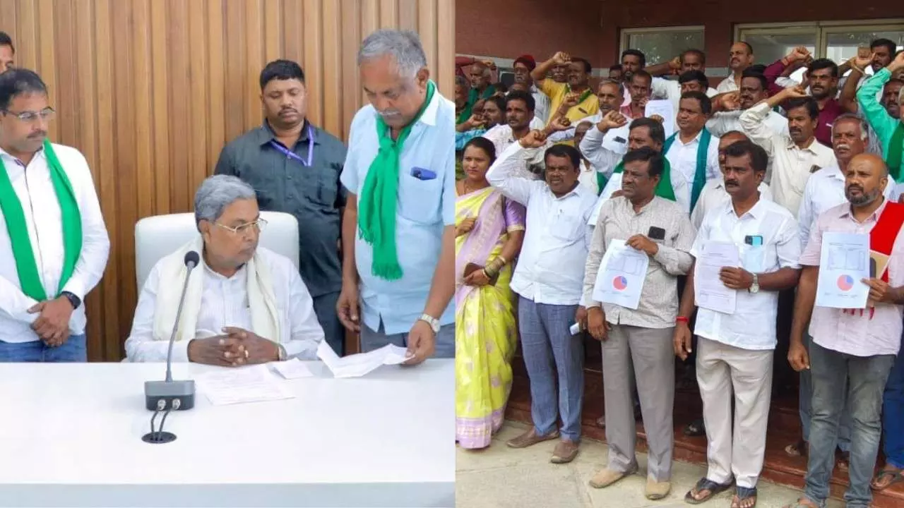 ದೇವನಹಳ್ಳಿ ಭೂಸ್ವಾಧೀನ ವಿರೋಧಿ ಹೋರಾಟ | ರೈತರಲ್ಲಿ ಬಿರುಕು ಮೂಡಿಸಲು ಸರ್ಕಾರವೇ ರೂಪಿಸಿದ ಷಡ್ಯಂತ್ರ: ಹೋರಾಟಗಾರರ ಆರೋಪ ದೇವನಹಳ್ಳಿ ಭೂಸ್ವಾಧೀನ ವಿರೋಧಿ ಹೋರಾಟ | ರೈತರಲ್ಲಿ ಬಿರುಕು ಮೂಡಿಸಲು ಸರ್ಕಾರವೇ ರೂಪಿಸಿದ ಷಡ್ಯಂತ್ರ: ಹೋರಾಟಗಾರರ ಆರೋಪ