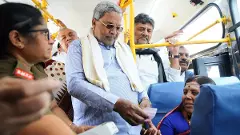 CM Siddaramaiah distributes 500th crore ticket as Shakti Yojana conductor