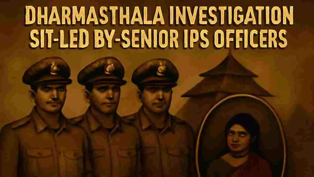 ಧರ್ಮಸ್ಥಳ ಪ್ರಕರಣಕ್ಕೆ ಮಹತ್ವದ ತಿರುವು: ತನಿಖೆಗೆ ಹಿರಿಯ ಐಪಿಎಸ್​​ ಅಧಿಕಾರಿಗಳ ಎಸ್​ಐಟಿ  ರಚನೆ