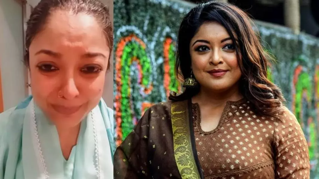 ಮನೆಯಲ್ಲಿ  ಎಲ್ಲರಿಂದಲೂ ಕಿರುಕುಳ: ಕಣ್ಣೀರು ಹಾಕುತ್ತಾ ವಿಡಿಯೋ ಮಾಡಿದ ನಟಿ ತನುಶ್ರೀ ದತ್ತಾ