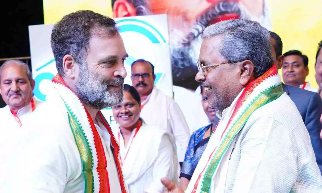 ಒಬಿಸಿ ಭಾಗೀದಾರಿ ನ್ಯಾಯ್ ಸಮ್ಮೇಳನ ಉದ್ಘಾಟಿಸಿದ ಸಿದ್ದರಾಮಯ್ಯ:  ಡಿ.ಕೆ. ಶಿವಕುಮಾರ್‌ಗೆ ಮತ್ತೆ ಪರೋಕ್ಷ ಸಂದೇಶ?