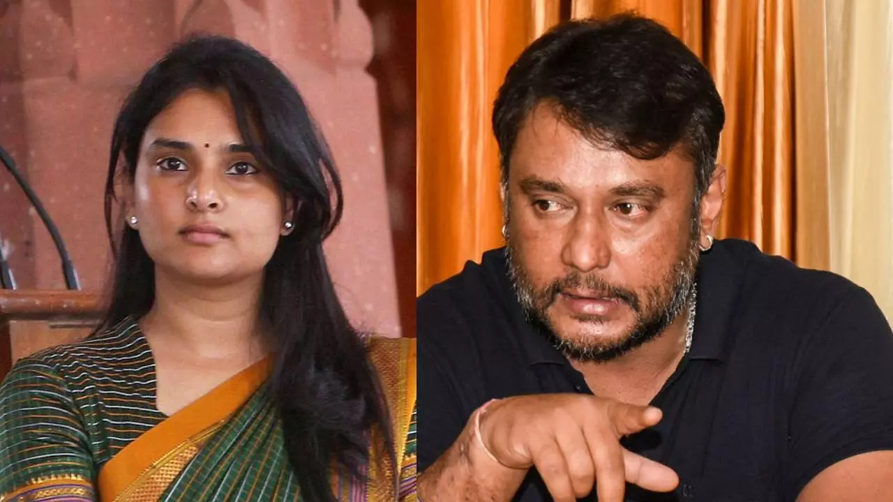 ರೇಣುಕಾಸ್ವಾಮಿ ಕೊಲೆ ಪ್ರಕರಣ | ರಮ್ಯಾ vs ದರ್ಶನ್ ಅಭಿಮಾನಿಗಳ ಮಧ್ಯೆ ತಾರಕಕ್ಕೇರಿದ ವಾಕ್ಸಮರ ರೇಣುಕಾಸ್ವಾಮಿ ಕೊಲೆ ಪ್ರಕರಣ | ರಮ್ಯಾ vs ದರ್ಶನ್ ಅಭಿಮಾನಿಗಳ ಮಧ್ಯೆ ತಾರಕಕ್ಕೇರಿದ ವಾಕ್ಸಮರ