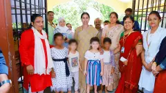 Minister Lakshmi Hebbalkar makes a surprise visit to Balamandir and Womens Hostel