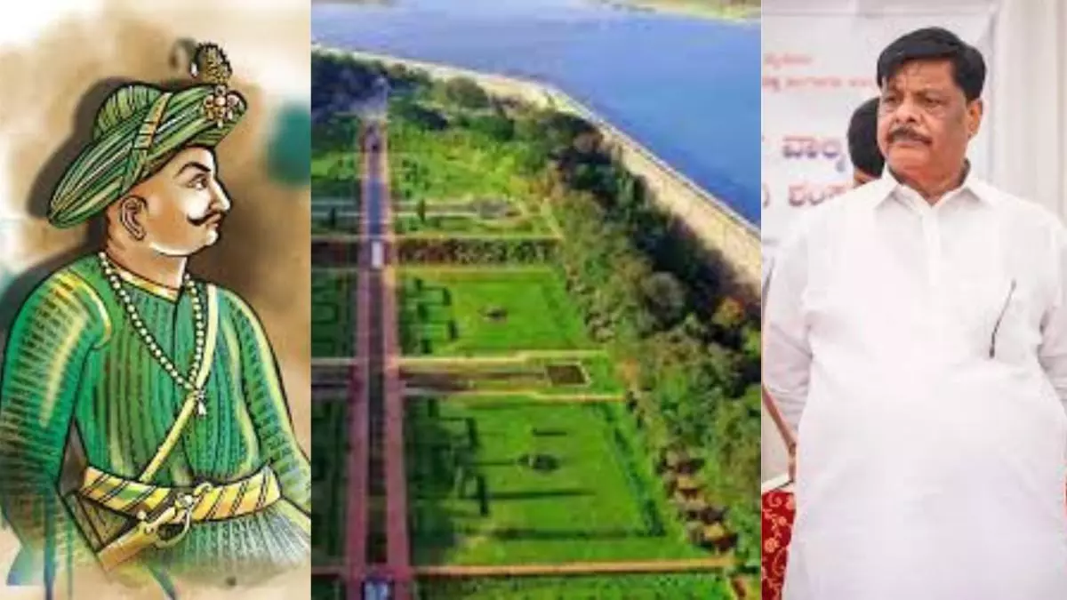 Tipu Sultan Laid the Foundation for KRS Dam: Minister Mahadevas Statement Sparks Controversy Tipu Sultan Laid the Foundation for KRS Dam: Minister Mahadevas Statement Sparks Controversy
