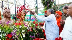 ಸಸ್ಯಕಾಶಿಯ ವಿವಿಧ ಹೂಗಳಿಂದ ಅರಳಿದ ಕಿತ್ತೂರು ಕೋಟೆ, ರಾಣಿ ಚೆನ್ನಮ್ಮ, ಸಂಗೊಳ್ಳಿ ರಾಯಣ್ಣ