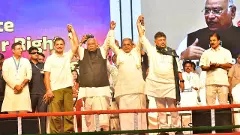 ʼಮತಕಳವುʼ ಪ್ರತಿಭಟನಾ ಸಮಾವೇಶ | ಚುನಾವಣಾ ಆಯೋಗಕ್ಕೆ ರಾಹುಲ್‌ ʼಪಂಚ ಪ್ರಶ್ನೆʼ; ದೂರು ನೀಡದೇ ವಾಪಸ್‌