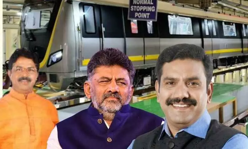 ಮೆಟ್ರೋ ಯೋಜನೆ ವಿಳಂಬ ಆರೋಪ; ಕಾಲಾನುಕ್ರಮದ ಟಿಪ್ಪಣಿ ಬಿಡುಗಡೆ ಮಾಡಿದ ಸರ್ಕಾರ ಮೆಟ್ರೋ ಯೋಜನೆ ವಿಳಂಬ ಆರೋಪ; ಕಾಲಾನುಕ್ರಮದ ಟಿಪ್ಪಣಿ ಬಿಡುಗಡೆ ಮಾಡಿದ ಸರ್ಕಾರ