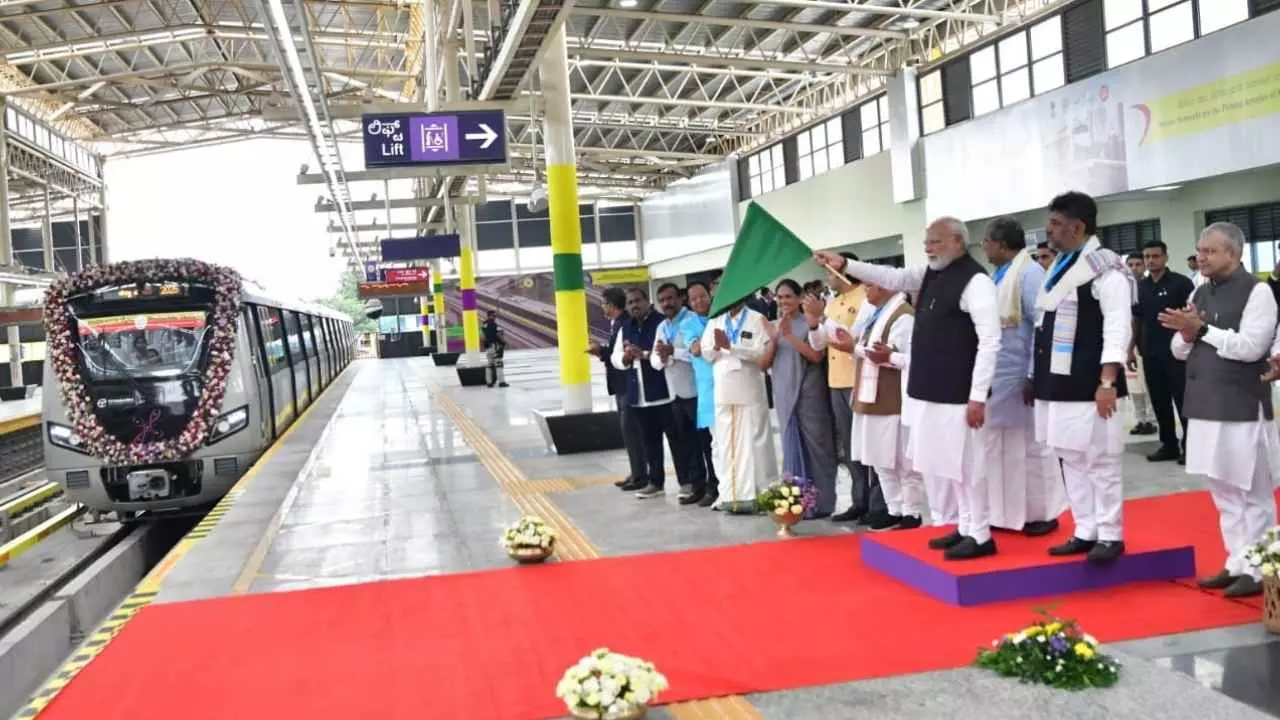 ಮೆಟ್ರೋಗೆ ನಮ್ಮದು ಶೇ.80 ಅನುದಾನ, ಕೇಂದ್ರದ್ದೇನಿದ್ದರೂ ಶೇ.20 ಮಾತ್ರ: ಡಿಸಿಎಂ ಮೆಟ್ರೋಗೆ ನಮ್ಮದು ಶೇ.80 ಅನುದಾನ, ಕೇಂದ್ರದ್ದೇನಿದ್ದರೂ ಶೇ.20 ಮಾತ್ರ: ಡಿಸಿಎಂ