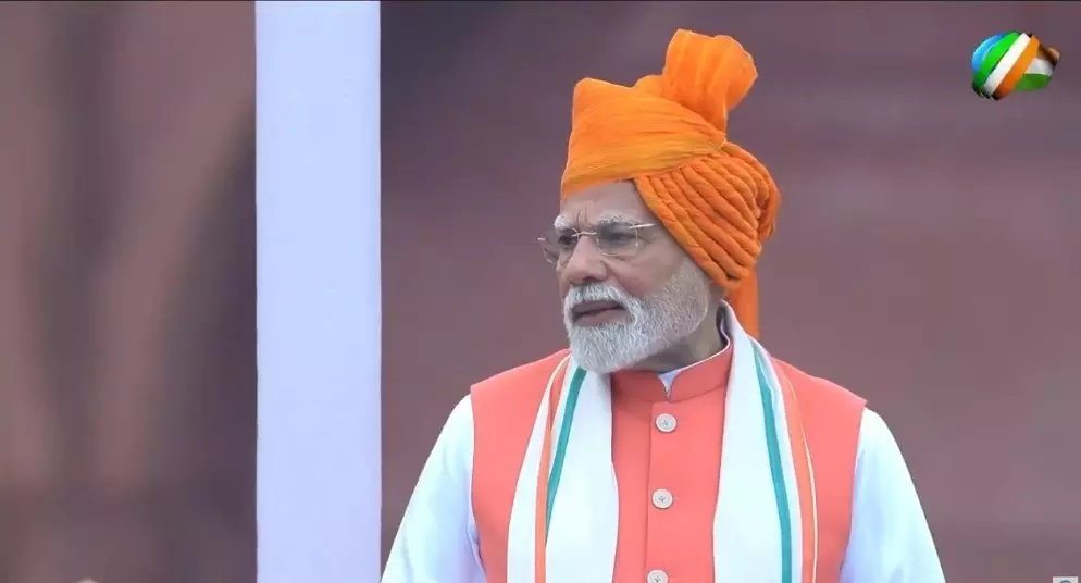 ಅಣು ಬೆದರಿಕೆ ಸಹಿಸಲ್ಲ , ಭಾರತದ ನೀರು ಶತ್ರುಗಳಿಗಿಲ್ಲ; ಸ್ವಾತಂತ್ರ್ಯೋತ್ಸವದಲ್ಲಿ ಪ್ರಧಾನಿ ನರೇಂದ್ರ ಮೋದಿ ಶಪಥ