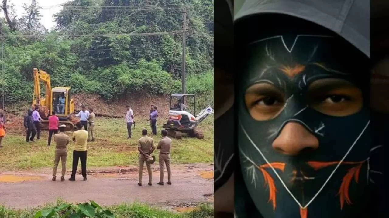 ಧರ್ಮಸ್ಥಳ ಪ್ರಕರಣ: ಮುಸುಕುಧಾರಿ ಭೀಮನನ್ನು ವಿಚಾರಣೆ ಮಾಡುತ್ತಿರುವ ಎಸ್​​​ಐಟಿ ಅಧಿಕಾರಿಗಳು