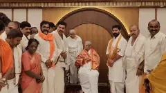 ಧರ್ಮಸ್ಥಳ ಪ್ರಕರಣ: ವೀರೇಂದ್ರ ಹೆಗ್ಗಡೆ ಭೇಟಿಯಾದ ಬಿಜೆಪಿ ಮುಖಂಡರಿಂದ ಸಮಾಲೋಚನೆ