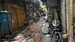 ನಗರ್ತಪೇಟೆ ಬೆಂಕಿ ಅವಘಡ| ಕಟ್ಟಡ ಮಾಲೀಕ ಮತ್ತು ಪುತ್ರ ಬಂಧನ