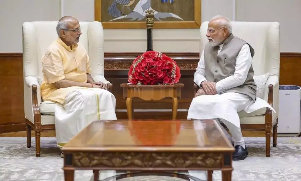 ಉಪರಾಷ್ಟ್ರಪತಿ ಹುದ್ದೆ | ಪ್ರಧಾನಿ ಮೋದಿ, ಕೇಂದ್ರ ಸಚಿವರನ್ನು ಭೇಟಿಯಾದ ಎನ್ಡಿಎ ಅಭ್ಯರ್ಥಿ ಸಿ.ಪಿ ರಾಧಾಕೃಷ್ಣನ್ ಉಪರಾಷ್ಟ್ರಪತಿ ಹುದ್ದೆ | ಪ್ರಧಾನಿ ಮೋದಿ, ಕೇಂದ್ರ ಸಚಿವರನ್ನು ಭೇಟಿಯಾದ ಎನ್ಡಿಎ ಅಭ್ಯರ್ಥಿ ಸಿ.ಪಿ ರಾಧಾಕೃಷ್ಣನ್