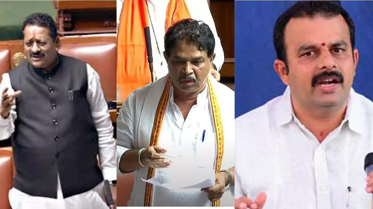 Bangalore Stampede | ಜನಸಂದಣಿ ನಿಯಂತ್ರಣ ವಿಧೇಯಕ ಮಂಡನೆ; ಸದನದಲ್ಲಿ ಪ್ರತಿಪಕ್ಷಗಳಿಂದ ವಿರೋಧ Bangalore Stampede | ಜನಸಂದಣಿ ನಿಯಂತ್ರಣ ವಿಧೇಯಕ ಮಂಡನೆ; ಸದನದಲ್ಲಿ ಪ್ರತಿಪಕ್ಷಗಳಿಂದ ವಿರೋಧ
