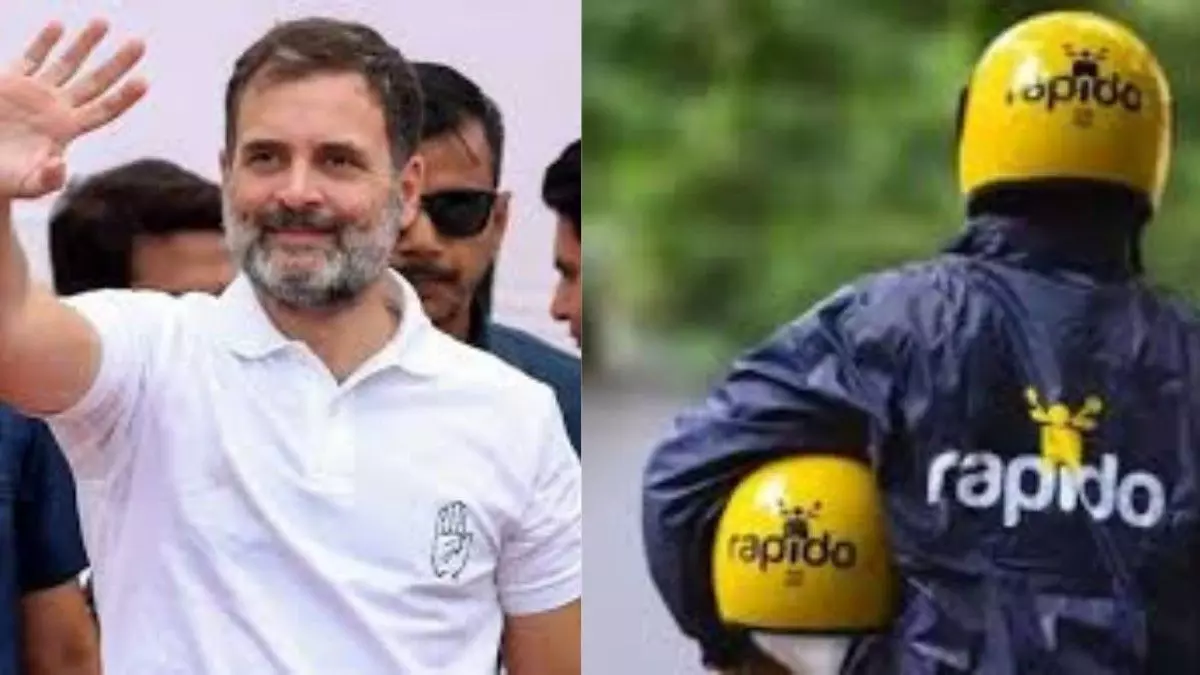 Demand to Resume Bike Taxis: Rahul Gandhi Meets Drivers in Delhi Demand to Resume Bike Taxis: Rahul Gandhi Meets Drivers in Delhi