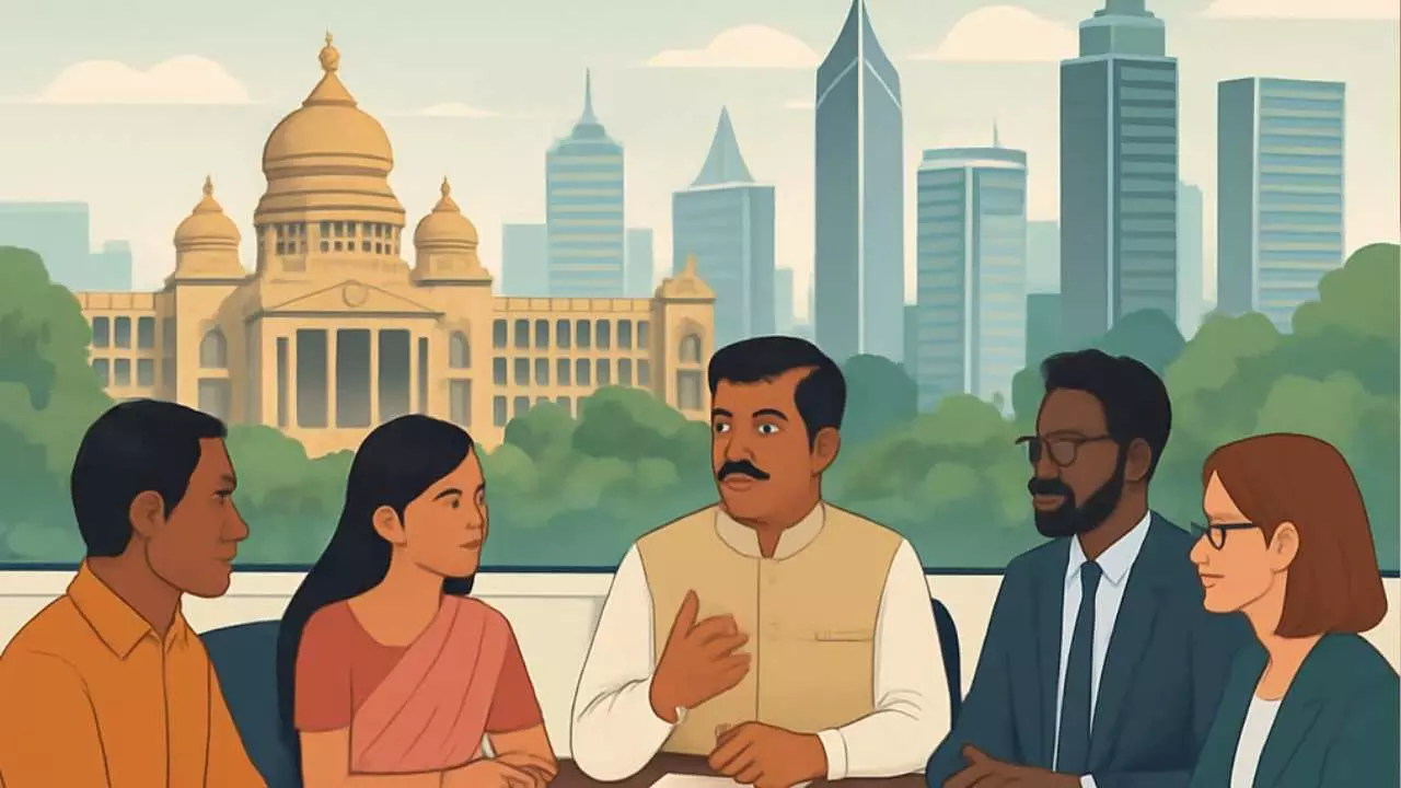 ಗ್ರೇಟರ್ ಬೆಂಗಳೂರು ಪ್ರಾಧಿಕಾರಕ್ಕೆ ಒಪ್ಪಿಗೆ : ಶಾಸಕರು, ತಜ್ಞರನ್ನೊಳಗೊಂಡ ಬೃಹತ್ ಸಮಿತಿ ಅಸ್ತಿತ್ವಕ್ಕೆ ಗ್ರೇಟರ್ ಬೆಂಗಳೂರು ಪ್ರಾಧಿಕಾರಕ್ಕೆ ಒಪ್ಪಿಗೆ : ಶಾಸಕರು, ತಜ್ಞರನ್ನೊಳಗೊಂಡ ಬೃಹತ್ ಸಮಿತಿ ಅಸ್ತಿತ್ವಕ್ಕೆ