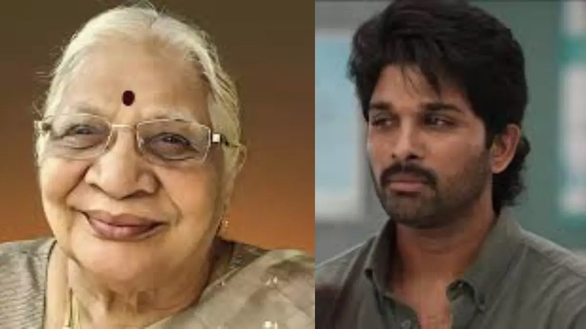 Tollywood’s Allu Family Bereaved: Actor Allu Arjun’s Grandmother Kanakaratnam Passes Away