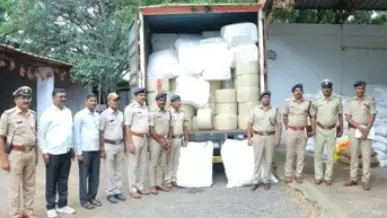 ಬೀದರ್ ಪೊಲೀಸರ ಕಾರ್ಯಾಚರಣೆ; 2.44 ಕೋಟಿ ಮೌಲ್ಯದ ಕಲಬೆರಕೆ ಪಾನ್ ಮಸಾಲಾ ಜಪ್ತಿ ಬೀದರ್ ಪೊಲೀಸರ ಕಾರ್ಯಾಚರಣೆ; 2.44 ಕೋಟಿ ಮೌಲ್ಯದ ಕಲಬೆರಕೆ ಪಾನ್ ಮಸಾಲಾ ಜಪ್ತಿ