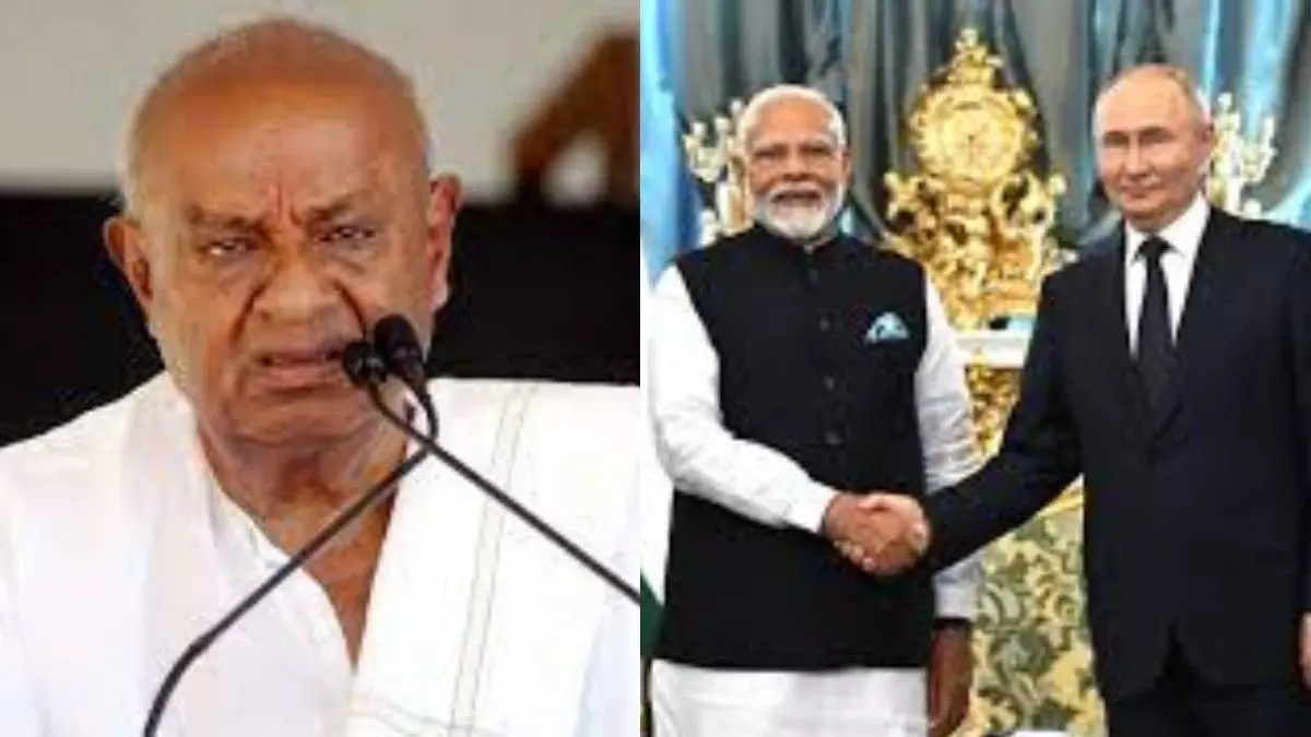 US tariff policy is unwise and unfair, Deve Gowda praises PM Modis China-Japan visit US tariff policy is unwise and unfair, Deve Gowda praises PM Modis China-Japan visit