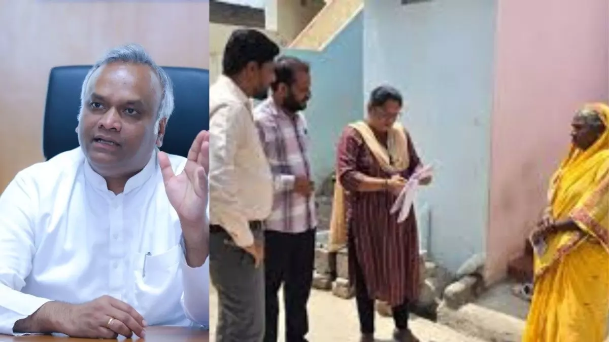 Survey of backward classes through mobile: Priyank Kharge appeals for everyones cooperation Survey of backward classes through mobile: Priyank Kharge appeals for everyones cooperation