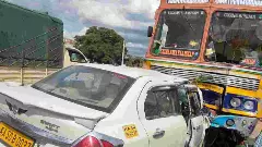 ಚಾಮರಾಜನಗರದಲ್ಲಿ ಭೀಕರ ಸರಣಿ ಅಪಘಾತ: ನಾಲ್ವರು ಬಾಲಕರ ದುರ್ಮರಣ