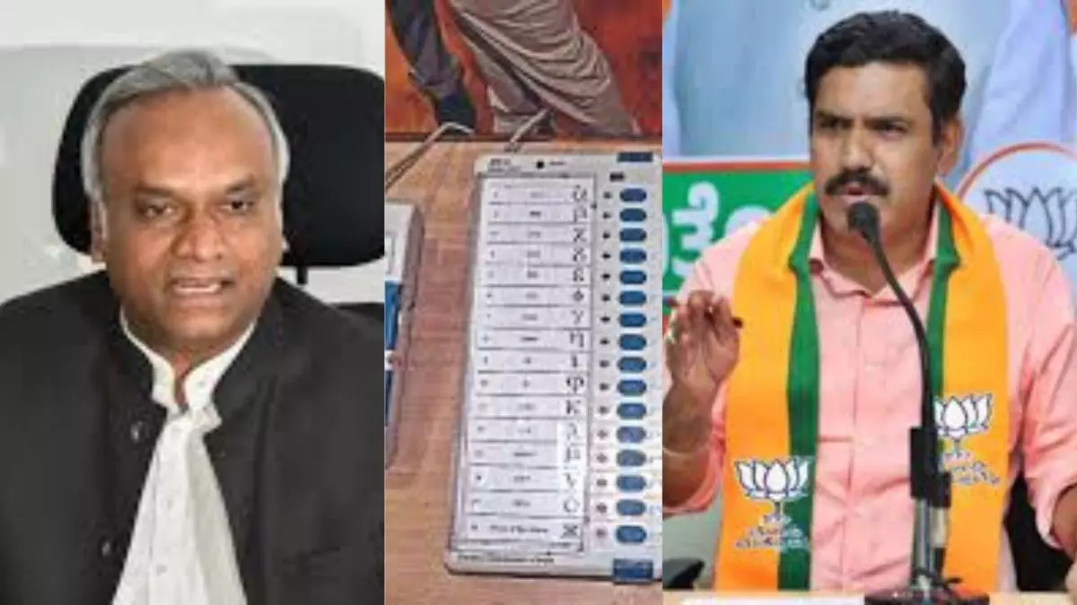 Minister Priyank Kharge condemns EVM voting machine, BJPs double-faced policy Minister Priyank Kharge condemns EVM voting machine, BJPs double-faced policy